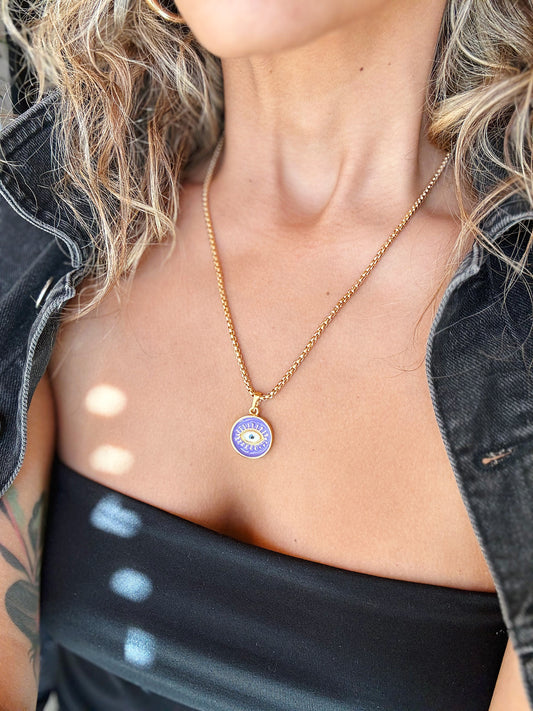 Purple Blink | Charm Kolye